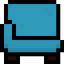 Light Blue Couch Arm Left.png